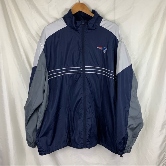 Mens Patriots Sports Illustrated Full-Zip Jacket - Picture 1 of 8